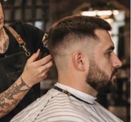 Камуфлаж на брада в Barbershop by Rosie